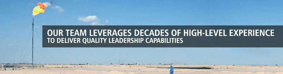 Our team leverages decades of high-level experience to deliver quality leadership capabilties.